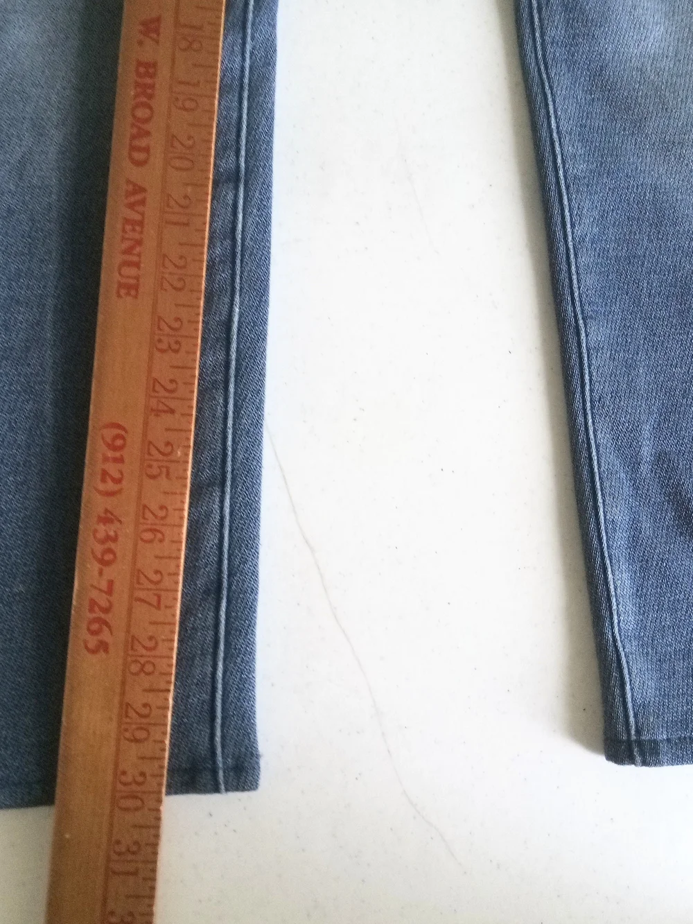 True Religion Rocco Relaxed Skinny Jeans Mens 32x30 Blue Stretch Moto Grunge